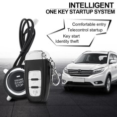 Car Smart Alarm Remote Initiating System PKE Start Stop Engine System with Auto Central Lock and Keyless Entry - intl