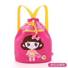 Kartun Anak Balita Baby Boy Girl Bayi Taman Kanak-kanak Sekolah Dasar Gaya Korea Seni Kain Baju Wanita Ladies Putri Tas Putri Pocket Girl Pocket Bag Koleksi Tas Cute Backpack-Intl
