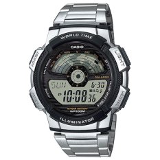 Casio AE-1100WD-1AVDF Jam Tangan Pria - Silver -Stainless