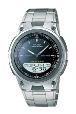 Casio Analog Digital Watch AW-80D-1AVDF - Jam Tangan Pria -Stainless steel band