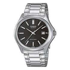 Casio Analog Jam Tangan Pria - Silver - Strap Rantai - MTP-1183A-1A
