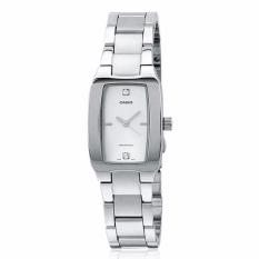 Casio Analog LTP116 Original Jam Tangan Wanita Stainless Steel (Silver)