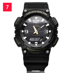 Casio AQ-S810W-1A Luar Rumah Tenaga Surya Siswa Elektronik Tahan Udara Selai Tangan Pria Selai Tangan