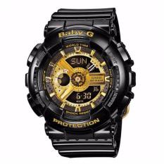Casio BABY-G BA-110-1ADR - Analog-Digital - Multifunction - Jam Tangan Wanita - Bahan Tali Resin - Hitam