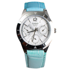 Casio Kulit Asli Klasik Jam Tangan Wanita LTP-2069D-Intl