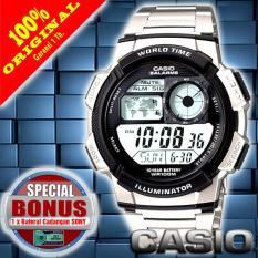 Casio Digital AE-1000W-1AVDF - Jam Tangan Pria - Resin Original
