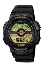 Casio Digital AE-1100W-1BVDF - Jam Tangan Pria - Hitam - Resin
