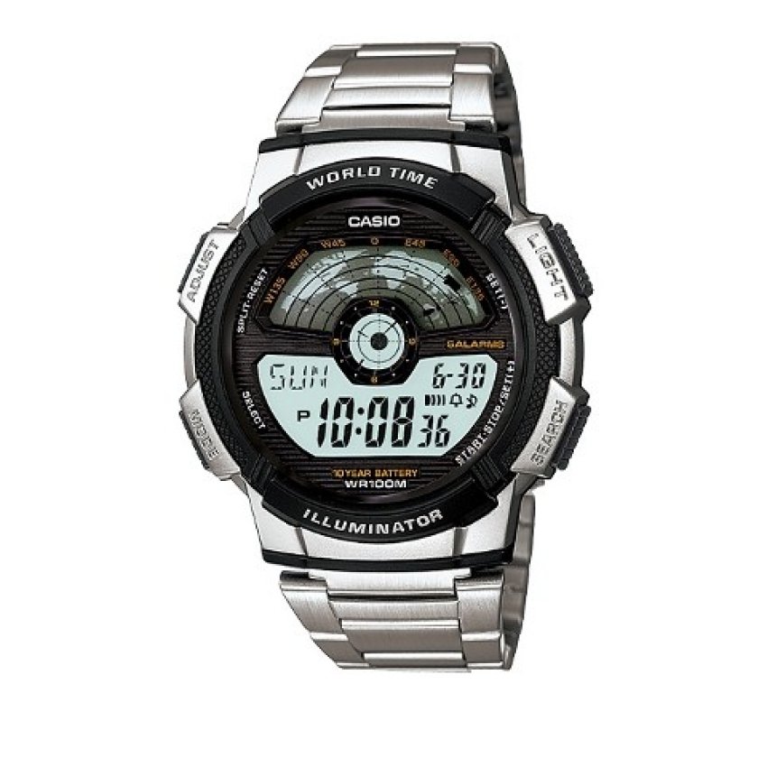 jam casio silver