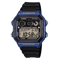Casio Digital AE-1300WH-2AV Men's Watch - Black/Blue