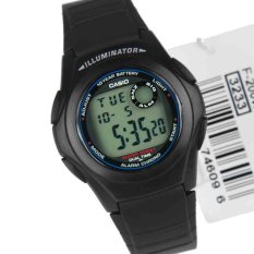 Casio F-200-W-1ADF 10th Unisex - Hitam