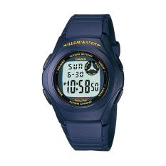 CASIO F200W2A 10Year Battery Life Sporty Jam Tangan Pria Blue