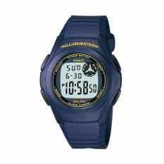 CASIO F200W2B 10Year Battery Life Sporty Jam Tangan Pria Blue