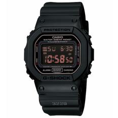 Casio G-Shock DW-5600MS-1DR - Jam Tangan Pria - Black - Resin Band