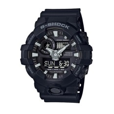 Casio G-Shock GA-700-1B - Jam Tangan Pria - Black - Resin Band
