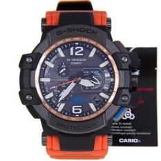 Casio G-Shock GPW-1000-1BDR Jam Tangan Pria Rubber Strap Hitam