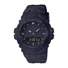 Jam Tangan Casio G-SHOCK Pria Hitam Tali Pengikat Resin G-100bb-1a-Intl