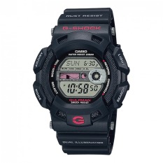 Jam Tangan Casio G-SHOCK G-9100-1 With Tali Warna Hitam Resin, Cocok Dipakai Pria