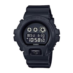 Casio Gshock - Jam Tangan Pria - Hitam-Hitam - Rubber Hitam - DW-6900BB-1DR