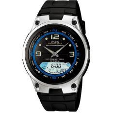 Casio Jam Tangan Aw82-1a Untuk Pria Sporty Fishing - Hitam fashion strap karet simple casual analog digital
