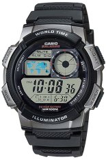 Casio Jam Tangan Pria AE-1000W -1BV - Hitam Silver