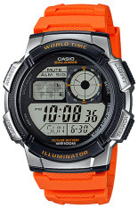 Casio Jam Tangan Pria AE-1000W-4BVDF- Orange - Karet