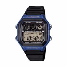 Casio - Jam Tangan Pria - Hitam - Resin - AE-1300WH-2AVDF