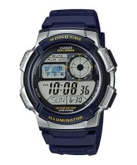 Casio Jam Tangan Pria Original -Biru - Strap Rubber - AE 1000W 2AV