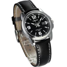 Casio Jam Tangan Pria Original - Garansi 1 Tahun - Tali Kulit - MTP-1314L-7AVDF - Hitam