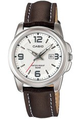 Casio Jam Tangan Wanita LTP-1314L-7AVDF- Coklat - Kulit