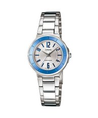 Casio Jam Tangan Wanita LTP-1367D-7ADF - Silver biru
