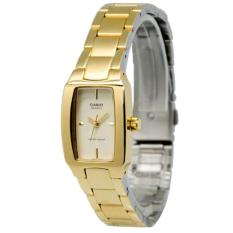 Casio Jam Tangan Wanita Original - Rantai - Stainless Steel - LTP-1165N-9C Gold