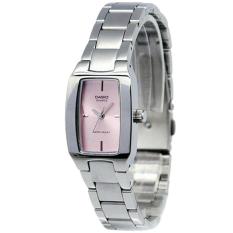 Casio Jam Tangan Wanita Original - Strap Rantai - LTP116 Silver