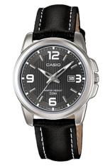 Casio JamTangan Wanita LTP-1314L- 8AVDF - Hitam - Strap Kulit