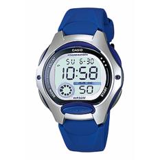 CASIO LW-200-2AVDF - Digital - Illuminator - Multifunction - Jam Tangan Unisex - Bahan Tali Resin - Biru
