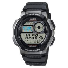 Casio Men's Resin Sport Watch with Black Band - AE-1000W-1BVCF
