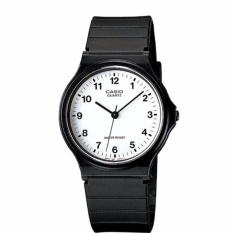 Casio MQ-24-7BLDF Jam Tangan Pria - Hitam - Karet