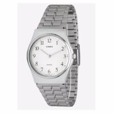 Casio MQ-336A-7B - Jam Tangan Unisex - Analog - Silver - White Dial
