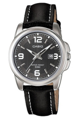 Casio MTP-1314L-8AVDF - Jam Tangan Pria - Casual - Hitam - Stap Kulit