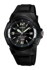 Casio MW-600F-1AVDF - Jam Tangan Pria - Hitam - Karet