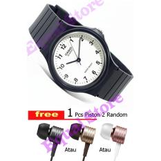 Casio Original Jam Tangan Digital Unisex MQ-24-7BLDF BONUS 1Pcs Headset Xiaomi Piston 2