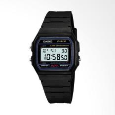 CASIO Original Jam Tangan Pria Hitam F91W1S