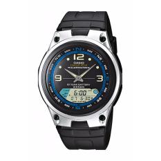 Casio Outgear AW-82-1AV - Jam Tangan Pria - Hitam - Resin Band