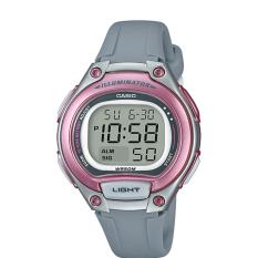 Casio Sport LW-203-8AVDF - Jam Tangan Wanita - Grey Pink - Strap Resin - LM
