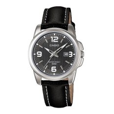 Casio Standard Jam Tangan Wanita- Hitam- Kulit - LTP 1314L-8A