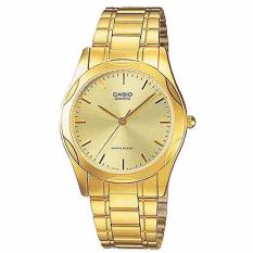 Casio Analog MTP-1275G-9ADF - Jam Tangan Pria - Gold - Stainless Steel Band