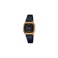 Casio Vintage Digital Jam Tangan Wanita Hitam LA670WEGB-1B Original