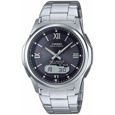 Casio Menonton Wave Ceptor 6 Stasiun Radio Di Seluruh Dunia Tenaga Surya Radio WVA-M630D-1A4JF Pria-Internasional