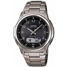 Casio Menonton Wave Ceptor 6 Stasiun Radio Di Seluruh Dunia Tenaga Surya Radio WVA-M630TDE-1AJF Pria-Internasional