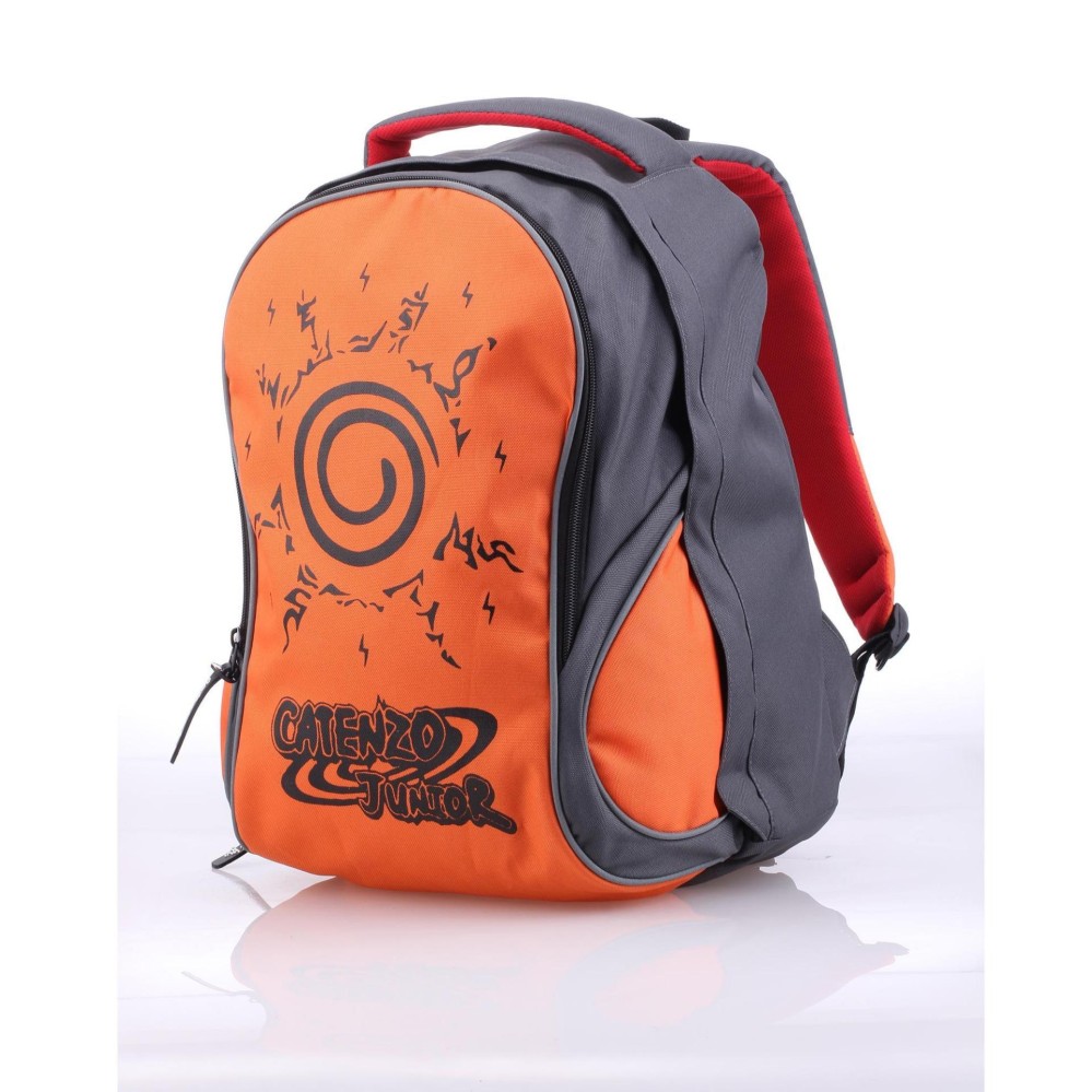 Catenzo Junior Tas Ransel Backpack Sekolah Anak Trendy Motif Narutoo Best Seller Kids School Bag CRZ178 Dinier - Orange