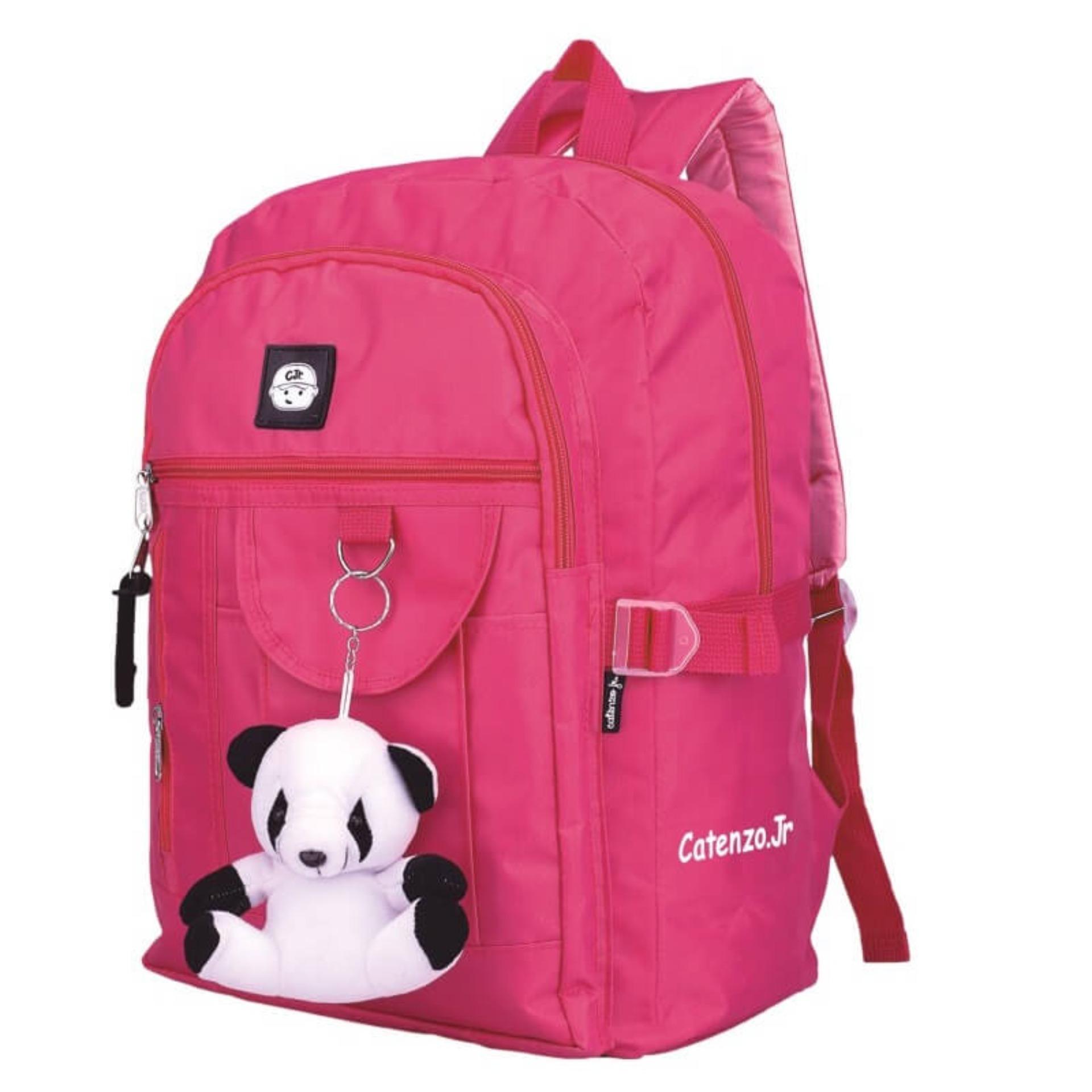 Catenzo Junior Tas Sekolah Ransel Anak Perempuan Pink